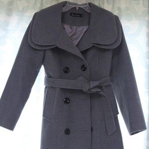 Chic Gray Pea Coat